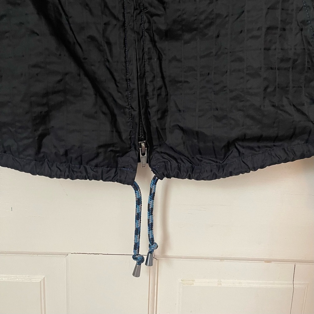 Free People Festival Parachute Jacket Windbreaker XS Black Packable Utility - Picture 5 of 12